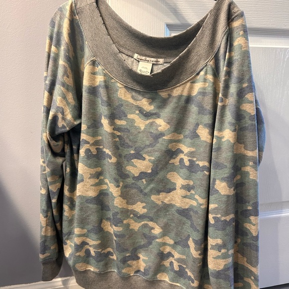 American Rag Camouflage Sweatshirt - Picture 2 of 6